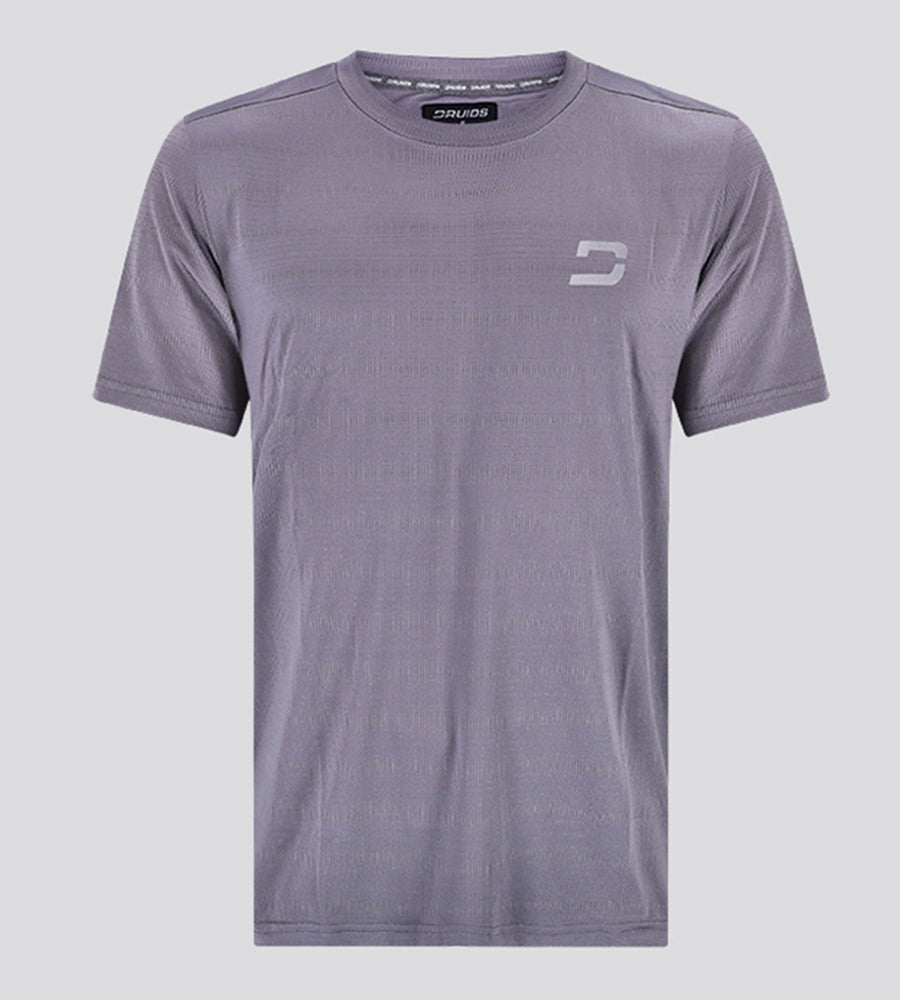 MEN'S PERFORATED SPORTS T-SHIRT - GREY