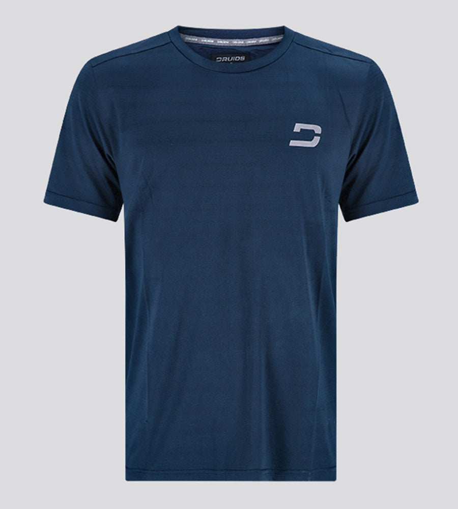 MEN'S PERFORATED SPORTS T-SHIRT - MIDNIGHT