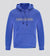 THE DOUBLE LOGO HOODIE - BLUE