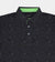 TAILORED POLO - BLACK/LIME - DRUIDS