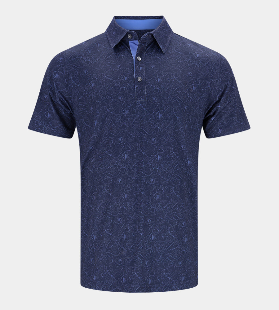 TAILORED POLO - NAVY - DRUIDS