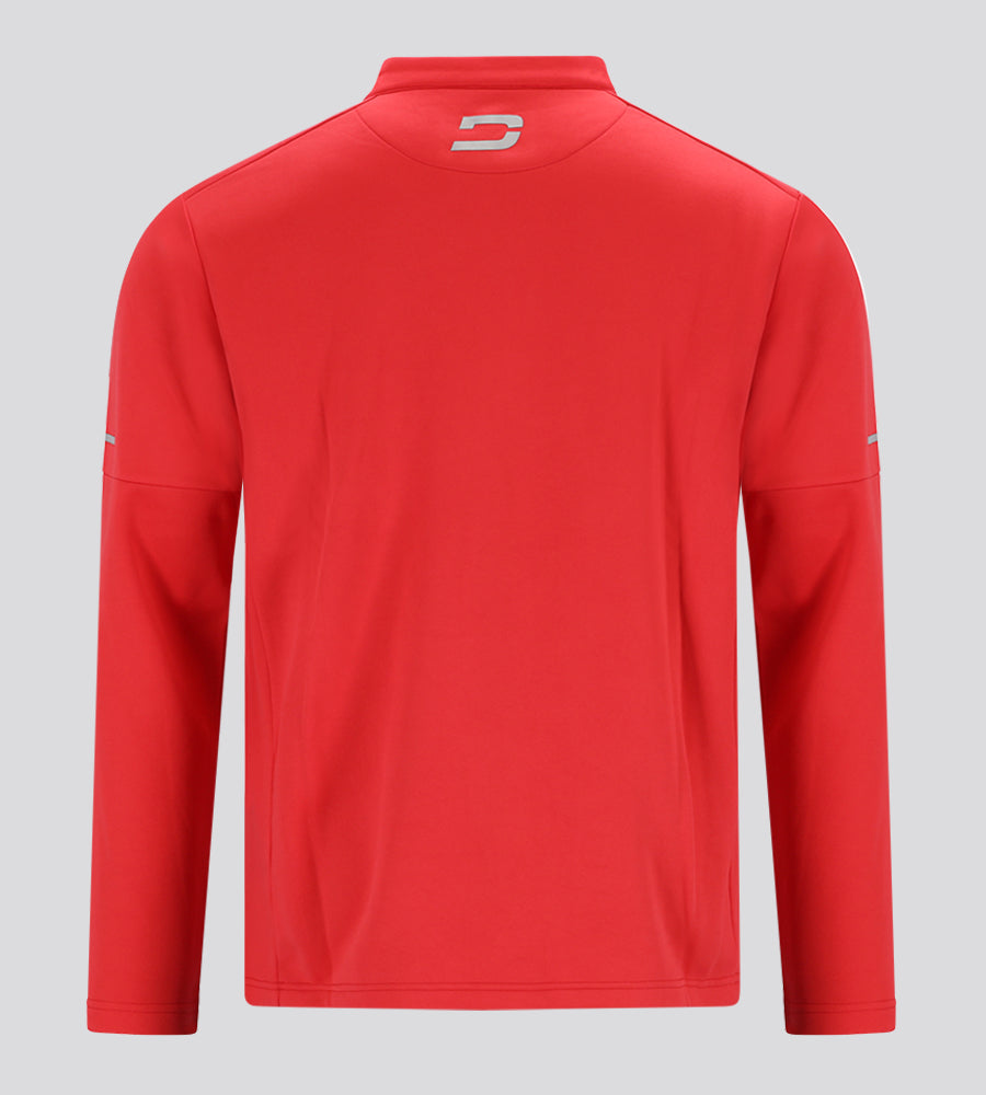 MENS ULTRA FIT MIDLAYER - RED - DRUIDS