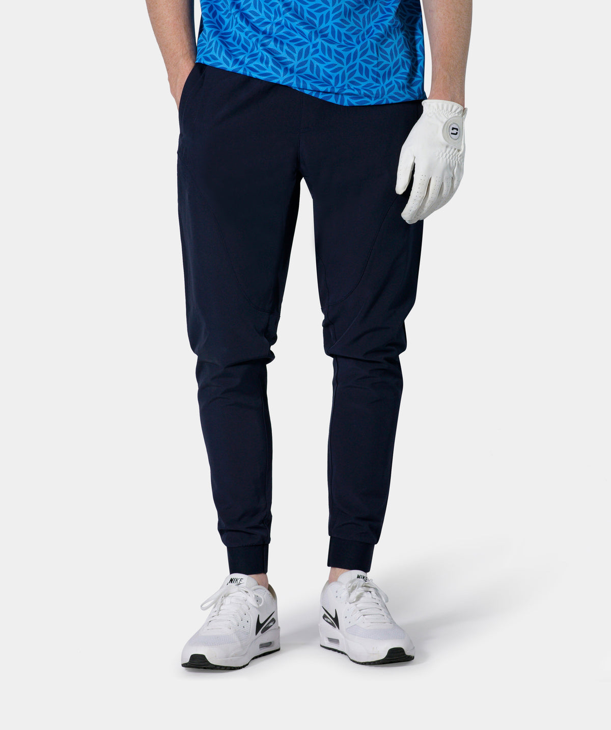 LUXE GOLF JOGGERS - NAVY