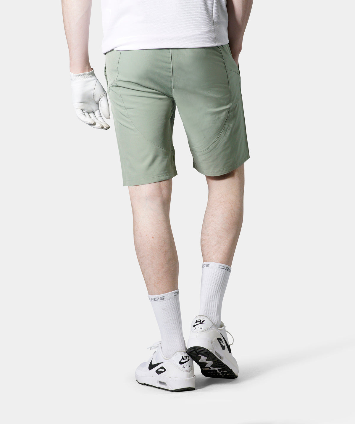 LUXE GOLF SHORTS - SAGE