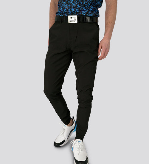MEN'S GOLF JOGGERS - BLACK